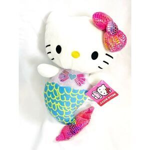 NEW Hello Kitty Mermaid Plush Stuffed Animal